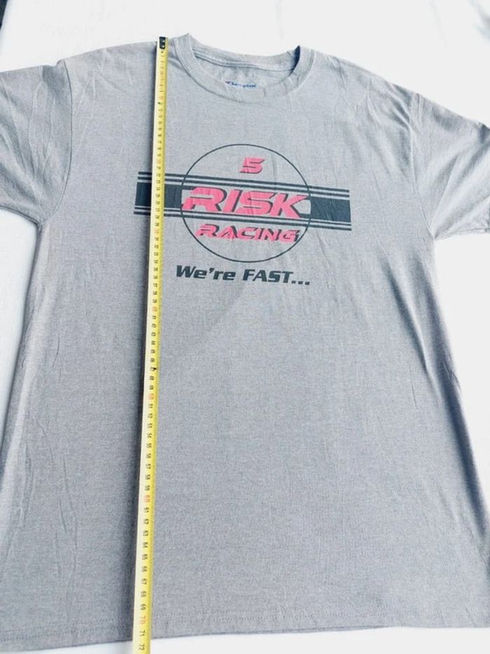 Tee-shirts Champion Risk Racing We're fast Taille M - photo numéro 5