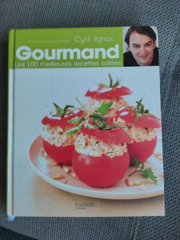 Livre gourmand Cyril Lignac