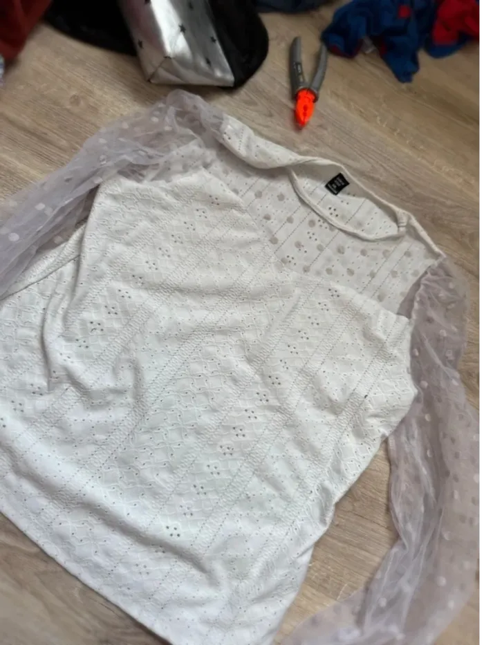 T-shirt shein blanc 1xl - photo numéro 3