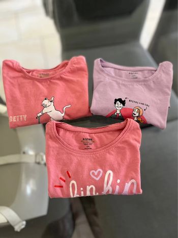 Lot 3 haut fille 6 ans