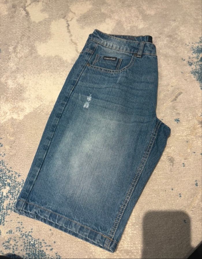 Short en jeans Manoukian - photo numéro 5