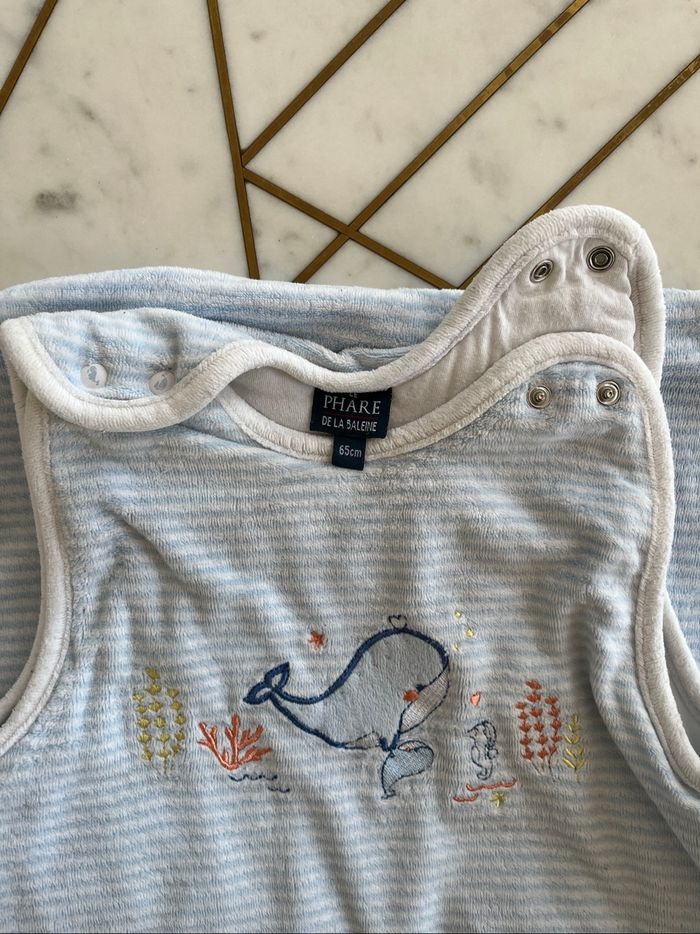 Gigoteuse turbulette marinière 0-6 mois - photo numéro 3