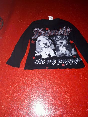 T-shirt avec cache coeur