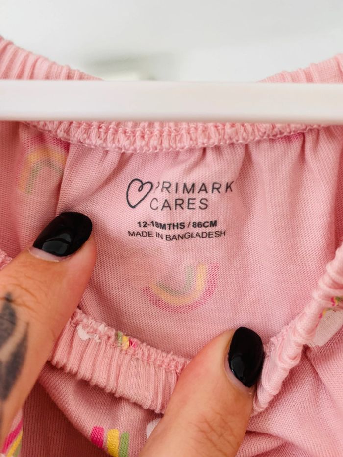 Barboteuse / Combishort Primark 86 cm parfait état - photo numéro 5
