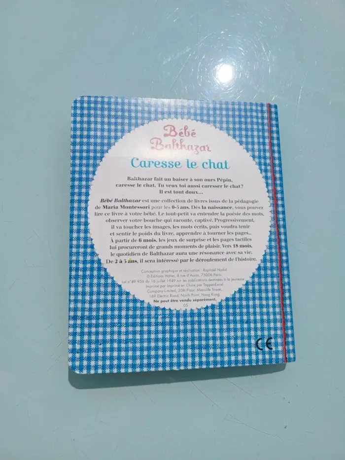 Coffret 3 livres tout carton Montessori 🐈 Bébé Balthazar, Ma première bibliothèque Montessori - photo numéro 10