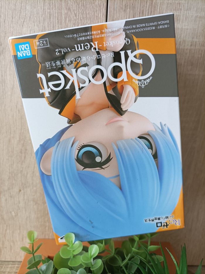 Figurine Rem Re Zero banpresto qposket Bandai - photo numéro 2
