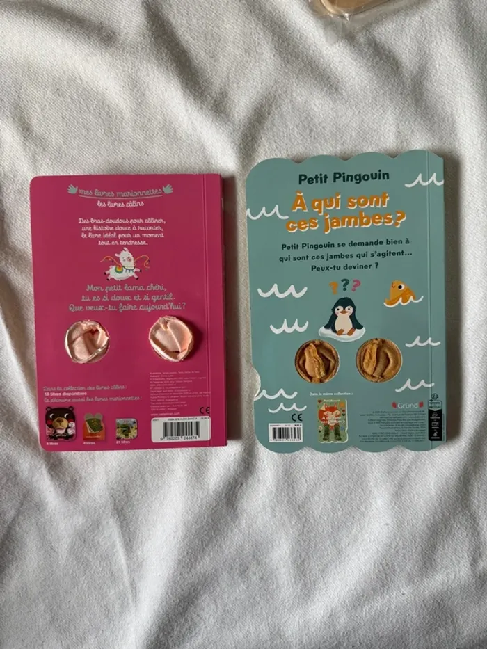 Lot de 2 livres marionnette - photo numéro 4