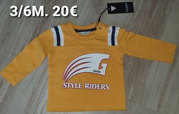 Pull neuf guess 3/6mois garçon