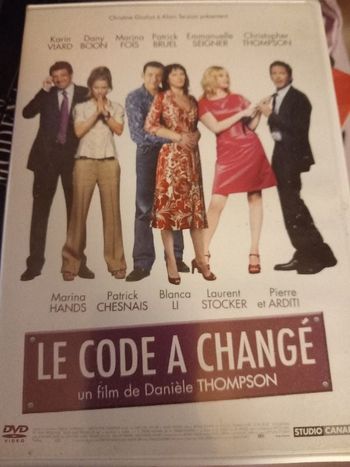 Dvd le code à changé