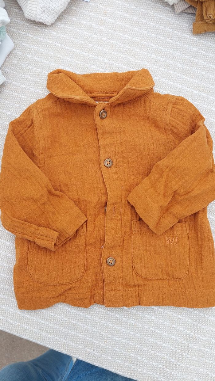 Chemise camel