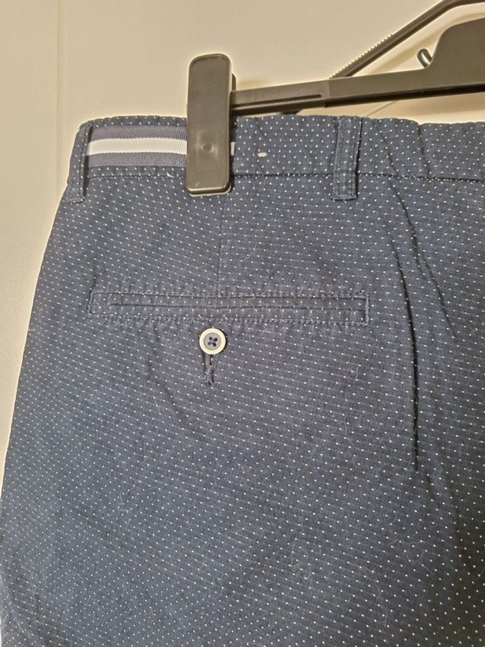 Short bleu marine à petits points blancs - photo numéro 7