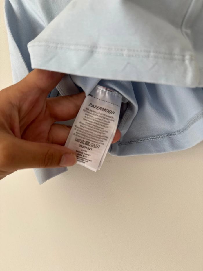 👕 sous pull - bébé garçon 6 mois - paper moon- neuf avec étiquette - photo numéro 5