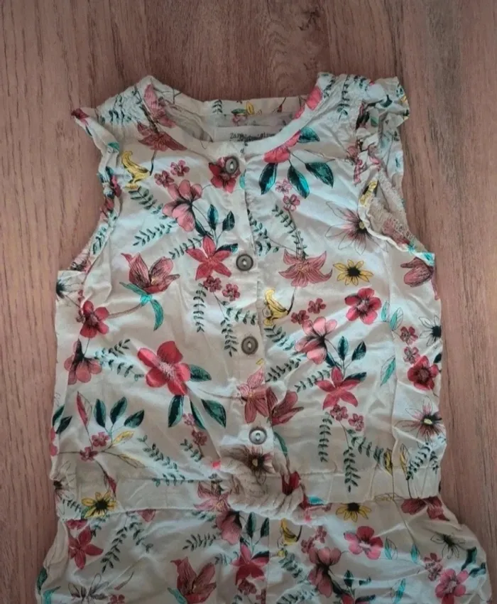 Combishort zara 6/9 mois - photo numéro 2