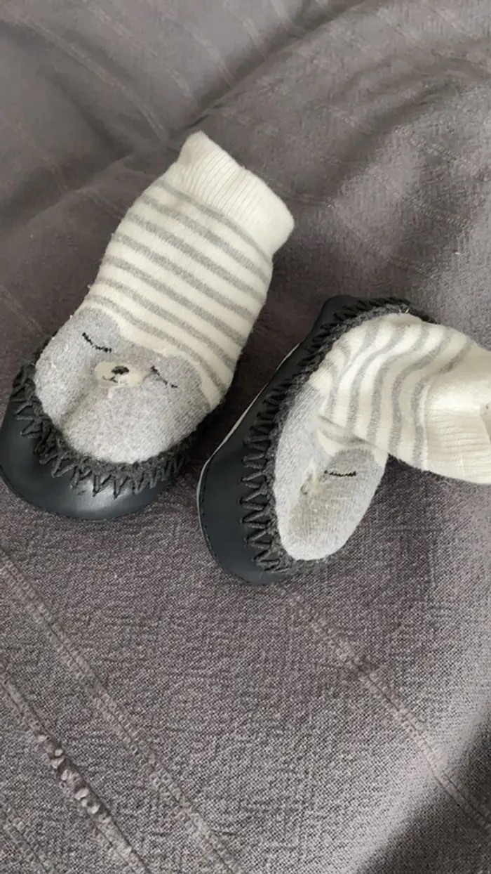 Chausson bébé garçon