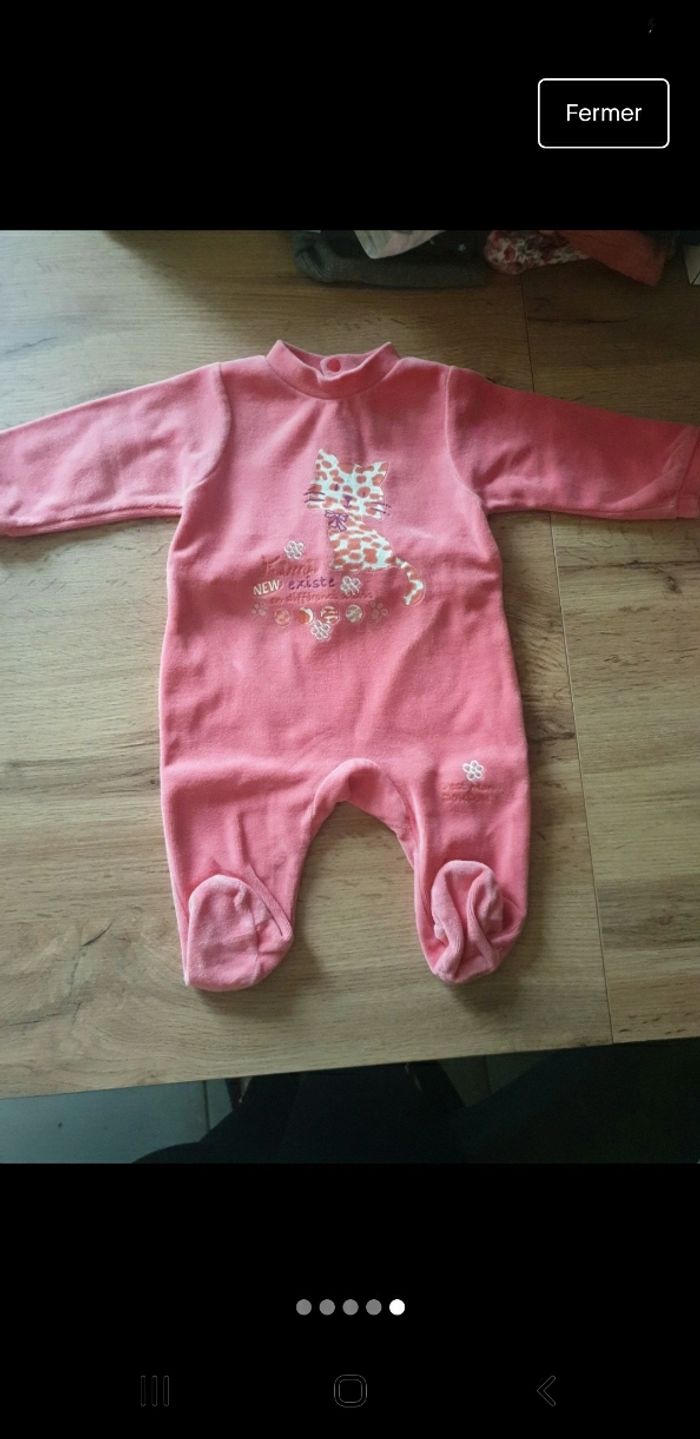 Lot 4 pyjama 3 mois - photo numéro 5