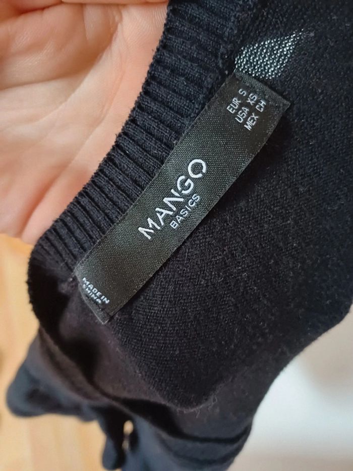 Pull mango col v - photo numéro 4