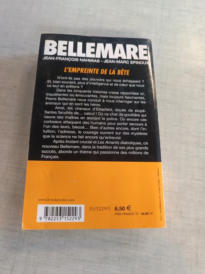 Livre l'empreinte de la bete - photo numéro 2