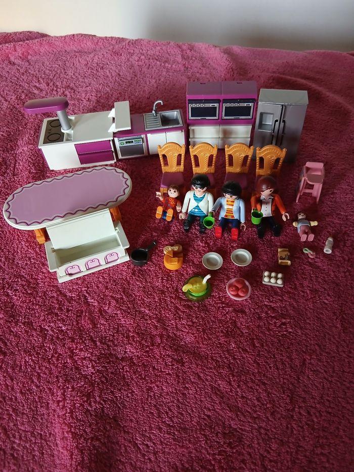 Cuisine playmobil  et ses accessoires - photo numéro 2
