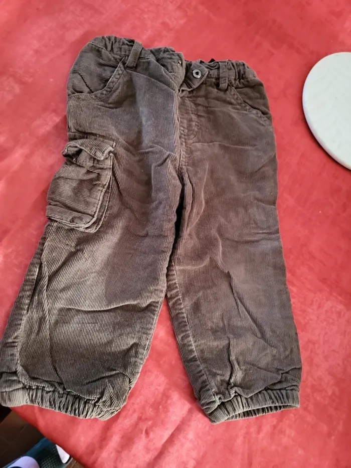 Pantalon velours tout compte fait