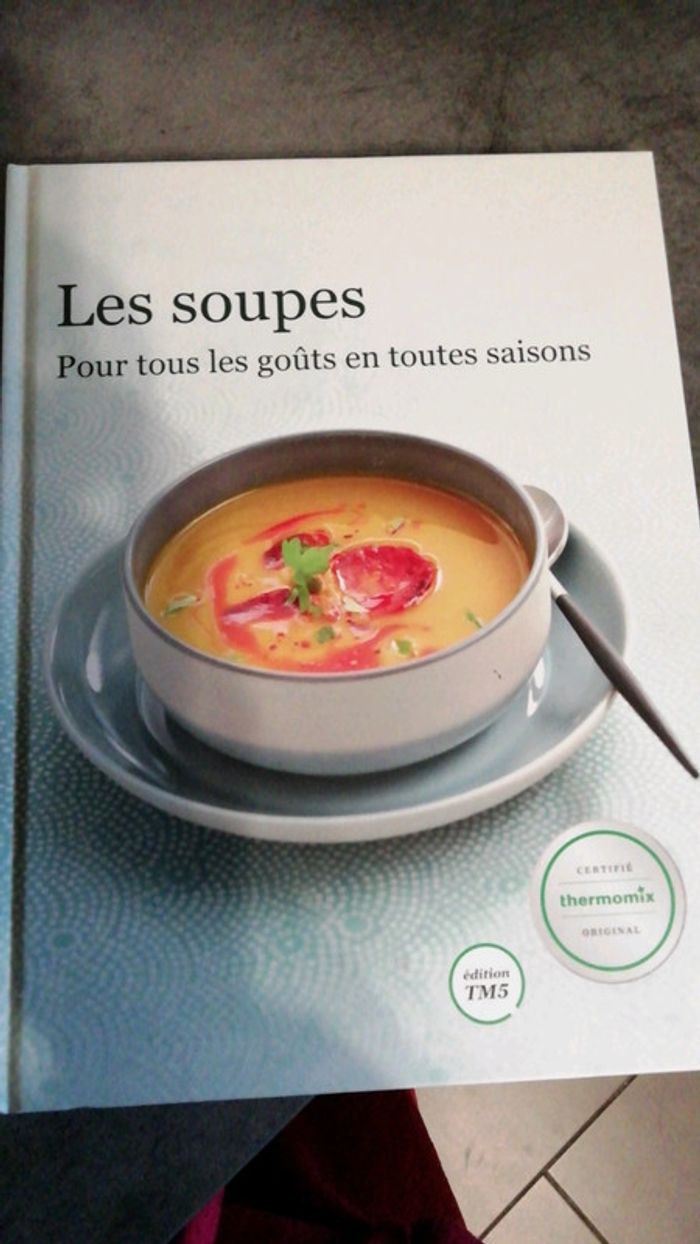 Livre thermomix les soupes