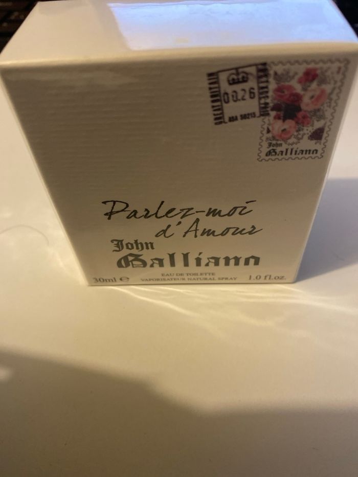 John Galliano: parlez moi d’Amour  parfum neuf collector - photo numéro 2