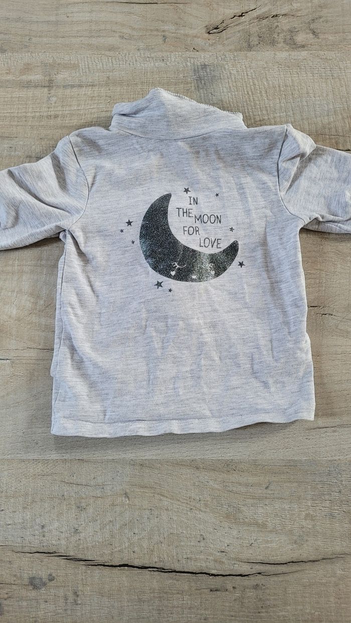 Lot t shirt manche longue 9 mois - photo numéro 3