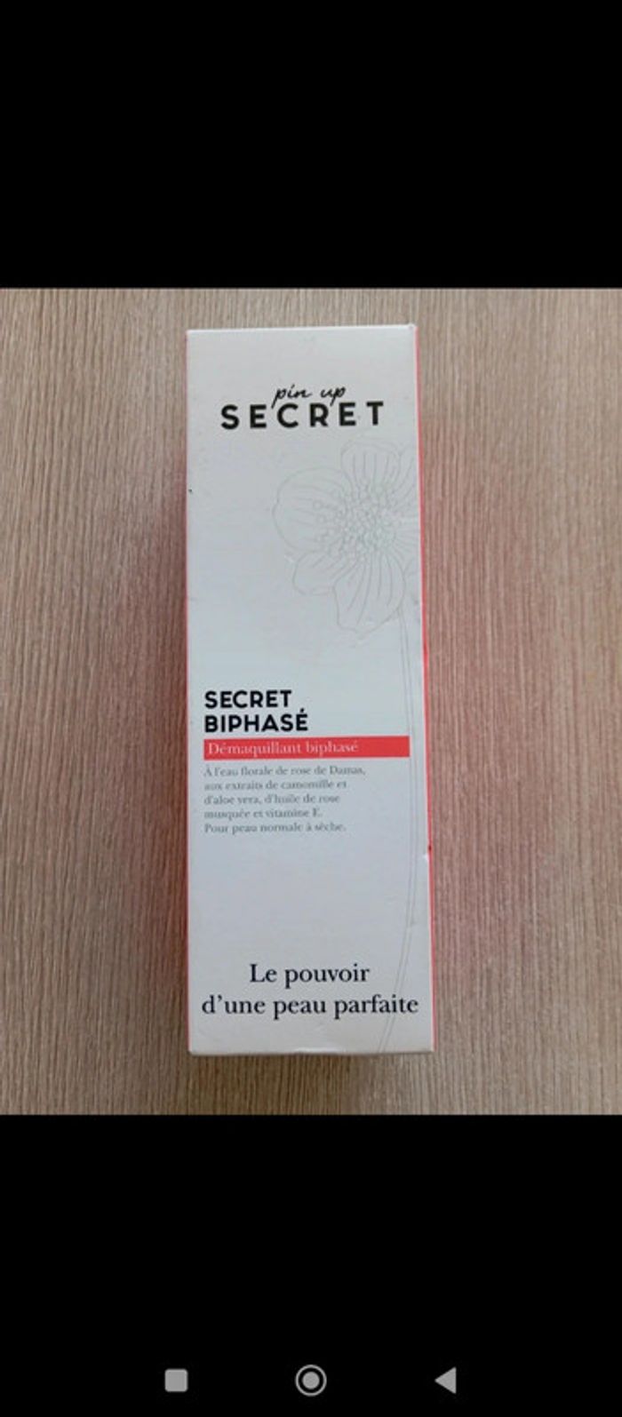 Démaquillant biphasé Pin Up Secret