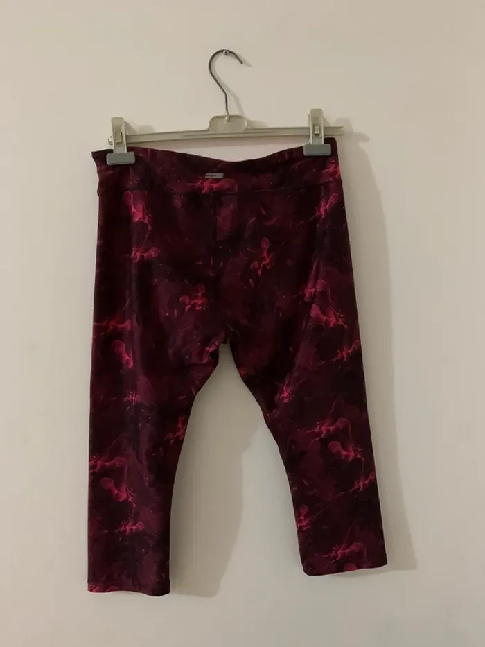 Legging sport violet & rose – Athletic Works – Taille M - photo numéro 3