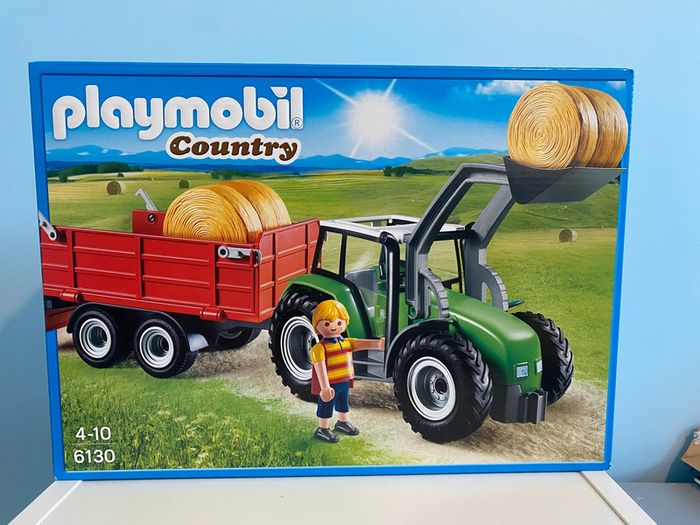Playmobil - 6130 - Tracteur Avec Pelle et Remorque - photo numéro 20