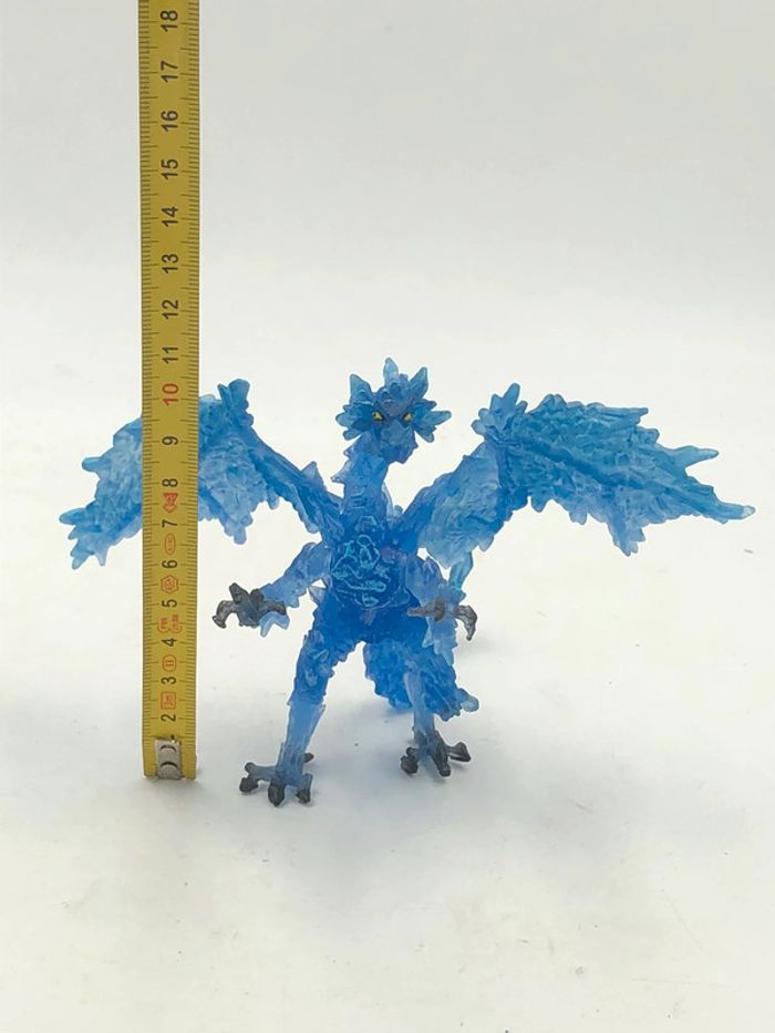 Figurine Dragon bleu Plastoy 11 cm - photo numéro 5