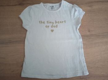 T-shirt Kiabi 24 mois