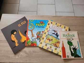 Lot de 4 livres enfants