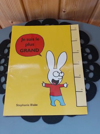 Livre je suis le plus grand