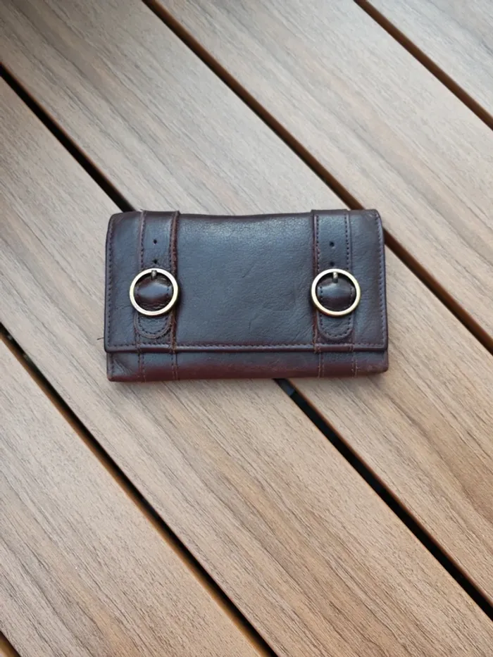 Porte feuille Accessorize marron