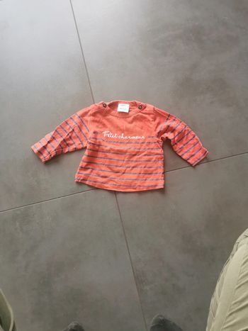 Tee-shirt manches longues TAO 3 mois