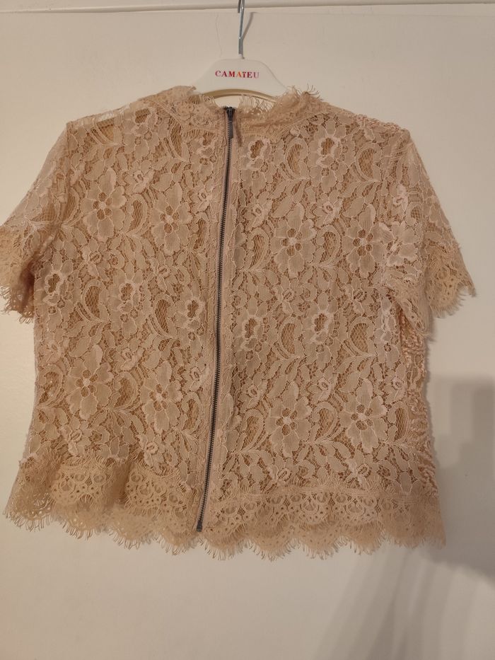 Blouse brodée zara - photo numéro 3