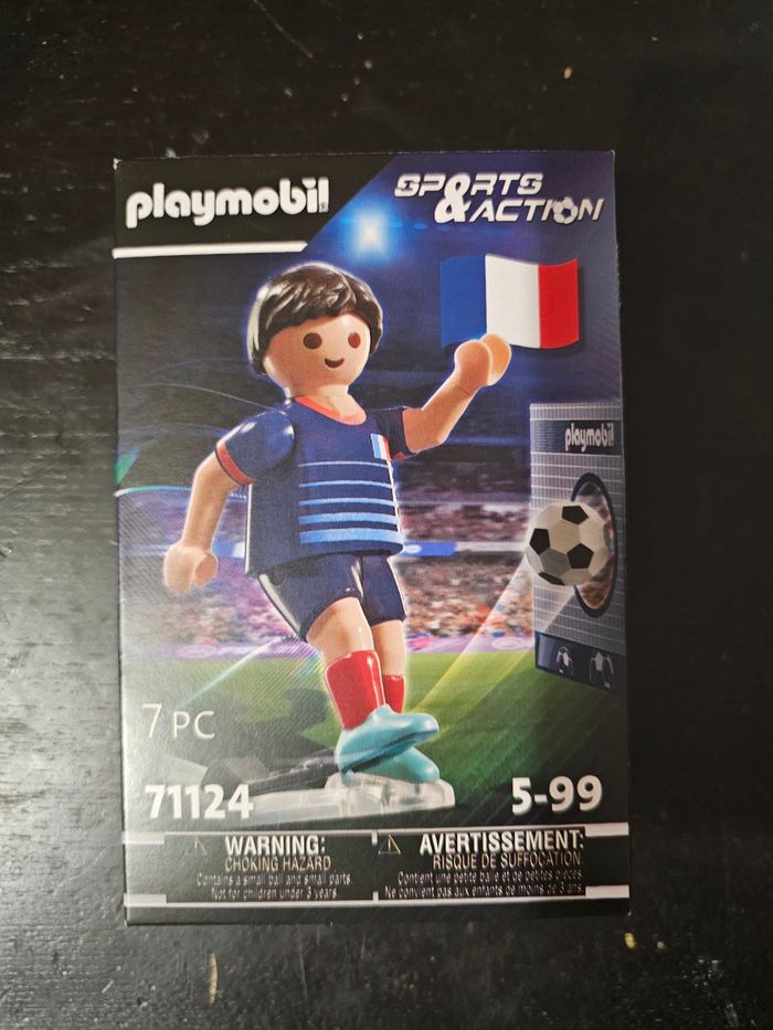 Playmobil Joueur de Football Équipe de France - Neuf