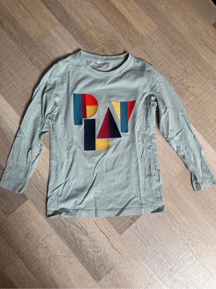 Tee shirt manche longue garçon 6 ans