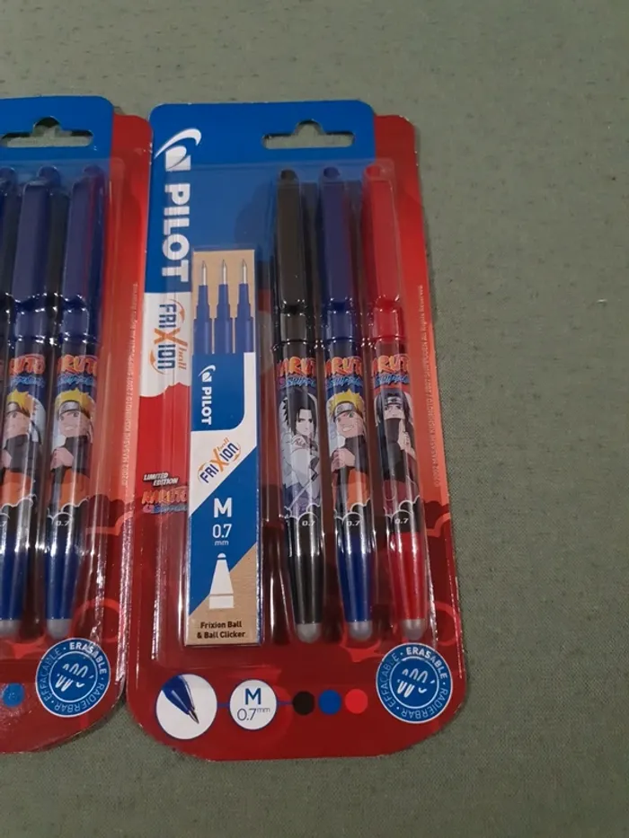 Lot de 3 paquets de stylos pilot effaçable - photo numéro 4