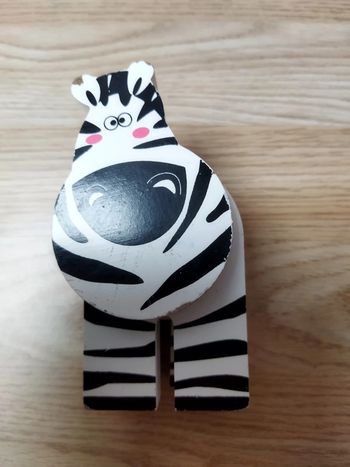 Puzzle 3D zèbre en bois