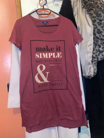 T shirt long ou chemise de nuit