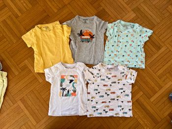 Lot 5 T-shirt Orchestra 23mois