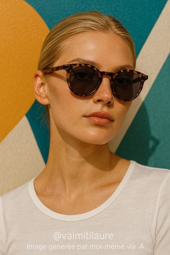 Lunettes de soleil Asos écaille