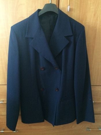 Veste tailleur bleu marine