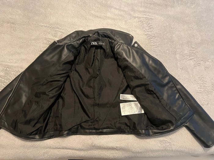Veste Zara similicuir femme - photo numéro 6