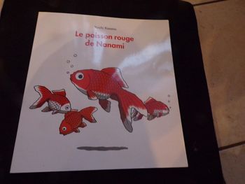 Livre le poisson rouge de Nanami l'école des loisirs