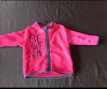 Veste polaire fille 6 mois