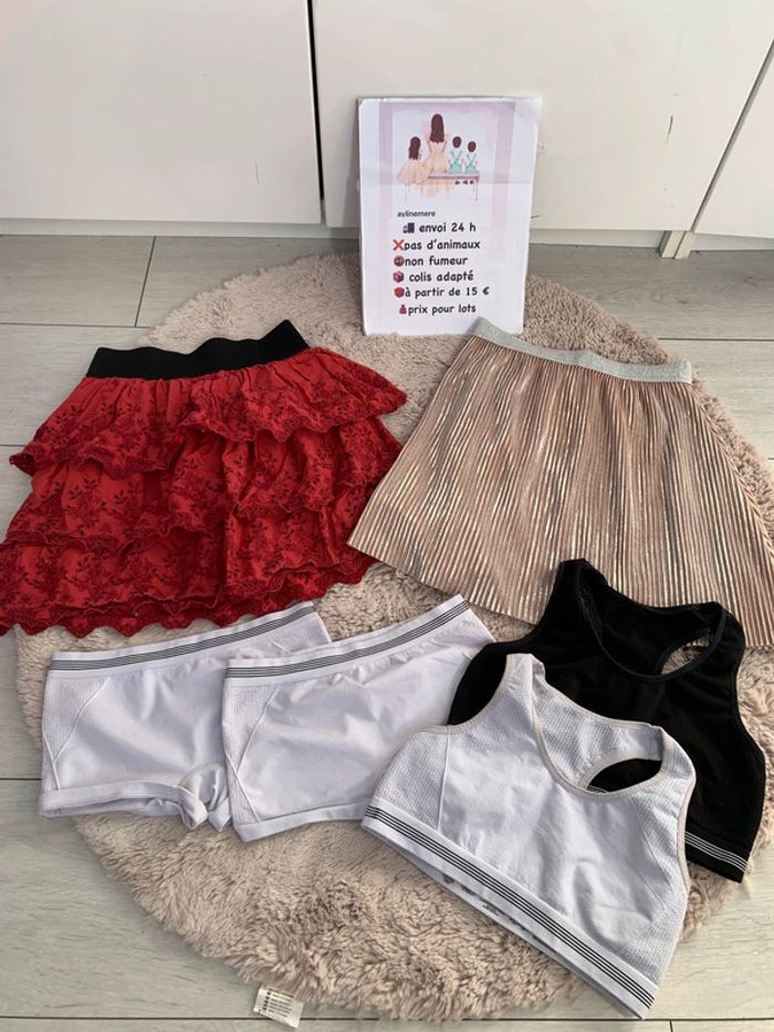 Lot de 20 vêtements  fille 12 ans/S - photo numéro 2