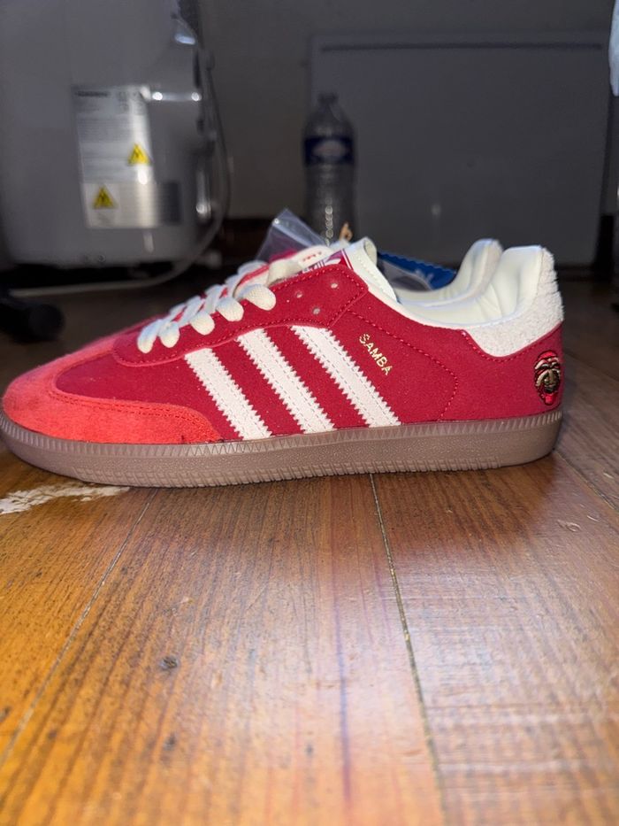 Adidas Samba rouges OG– état neuf - photo numéro 3