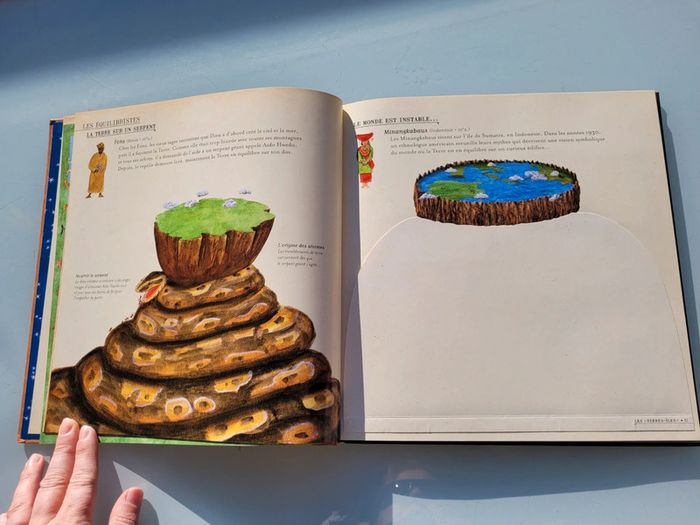 Superbe livre animé à flaps 🌎 Le Livre des Terres imaginées 🌐 68 - photo numéro 5